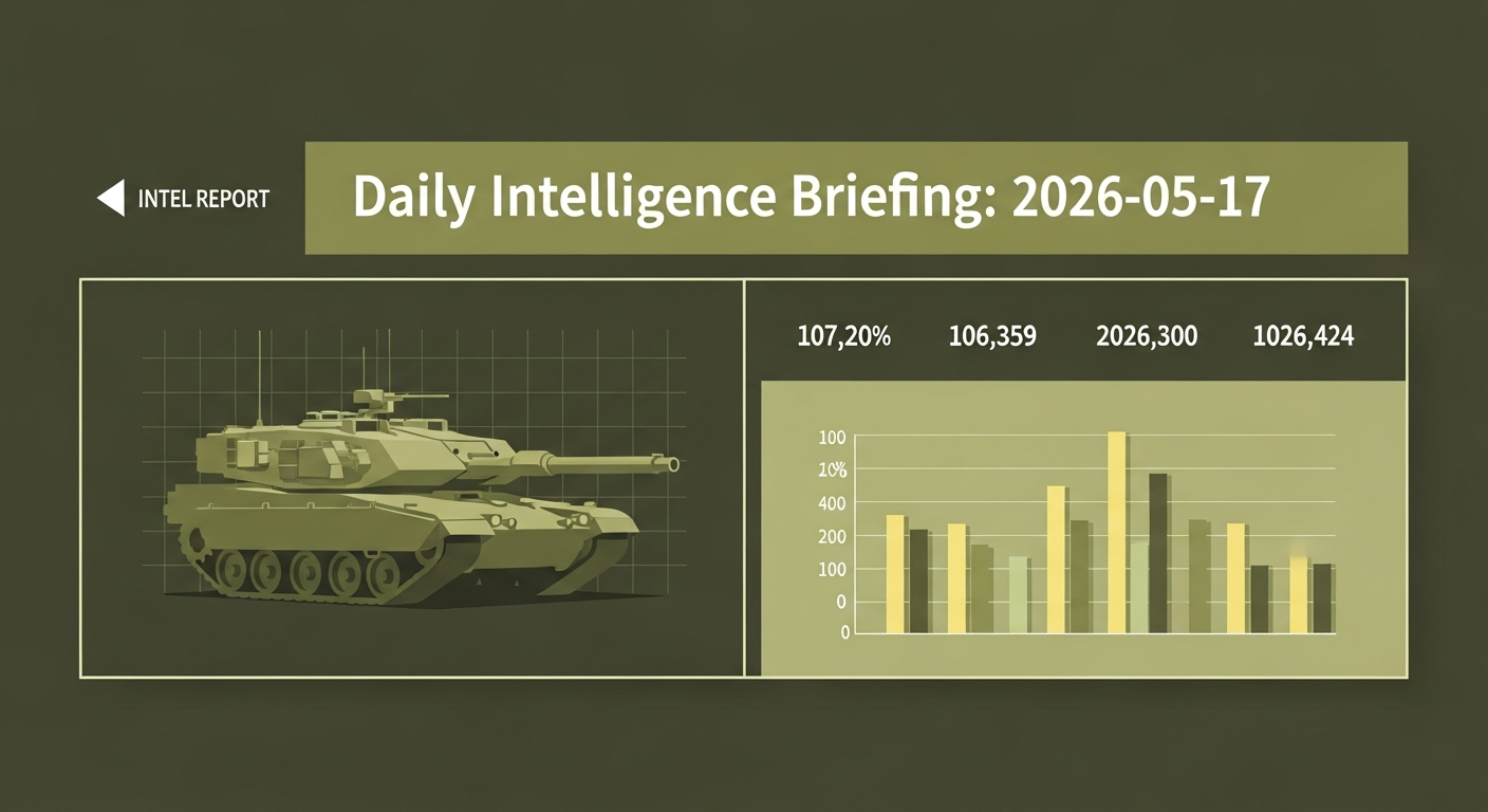 Daily Intelligence Briefing: 2026-05-17