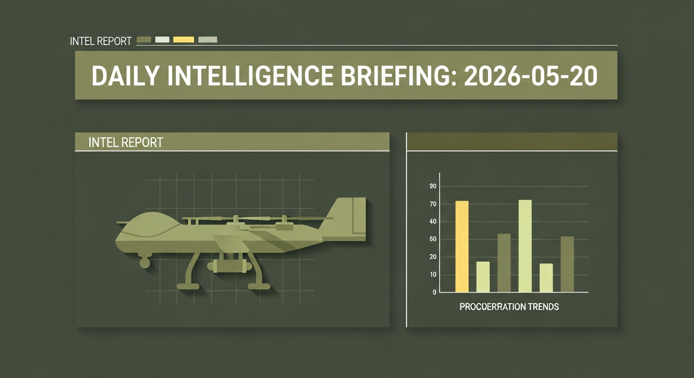 Daily Intelligence Briefing: 2026-05-20