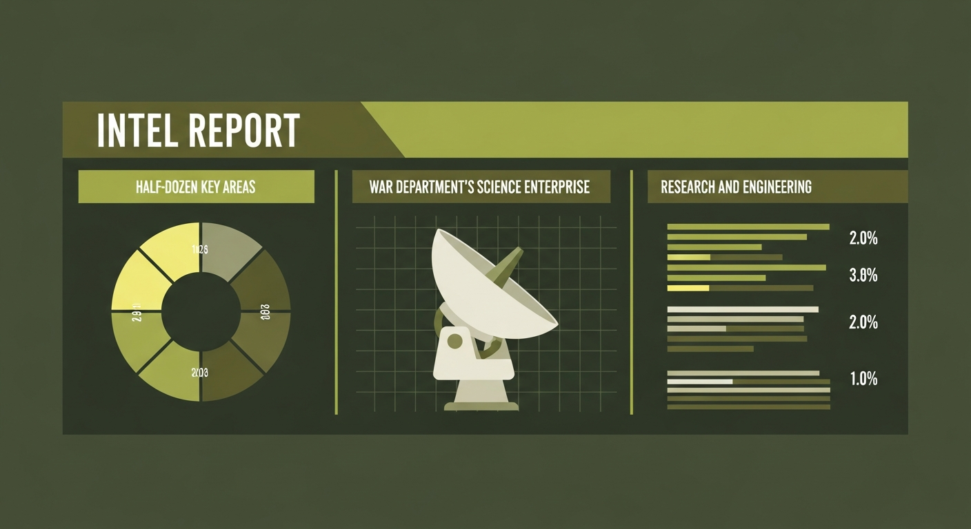 War Department's Science Enterprise Maintains Tight Focus on Half-Dozen Key Areas
