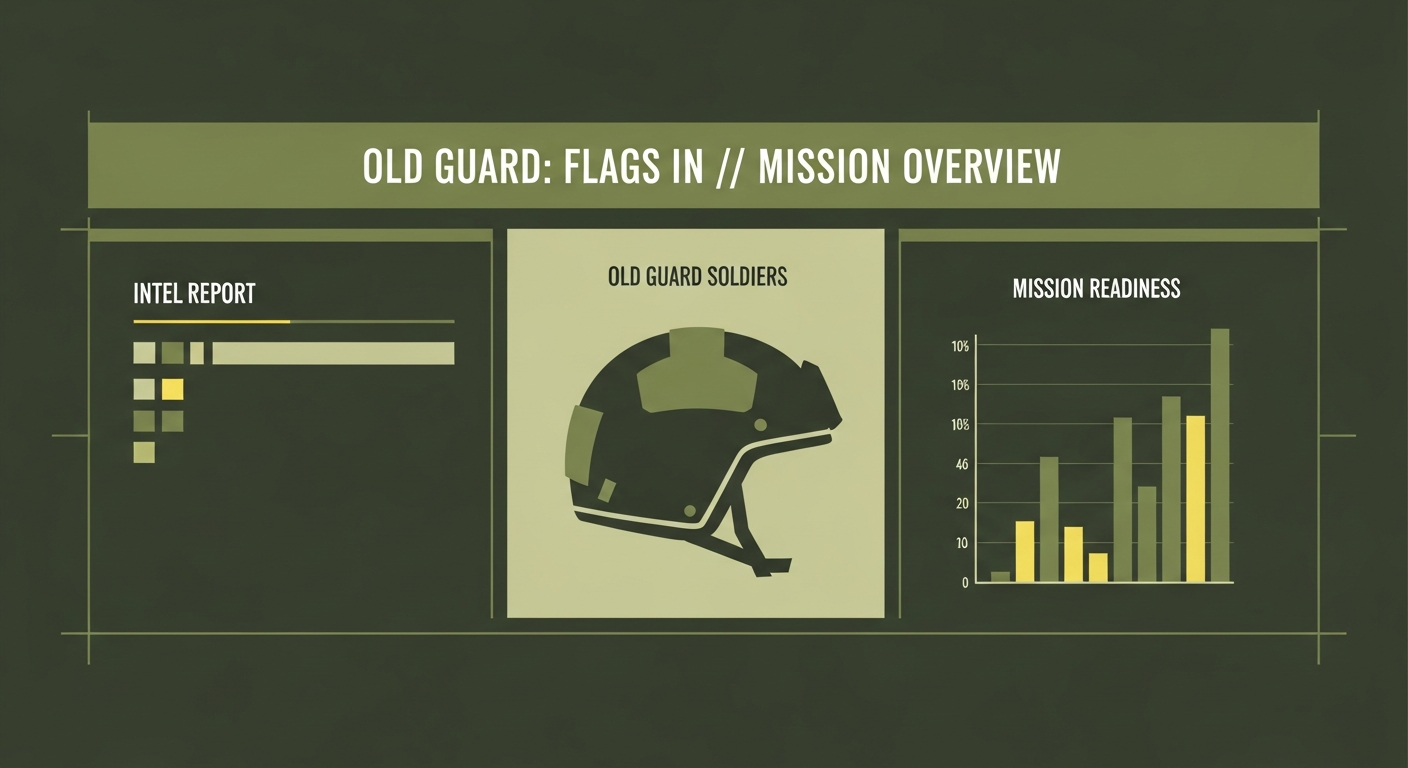 For Old Guard Soldiers, 'Flags In' Is a Personal Mission