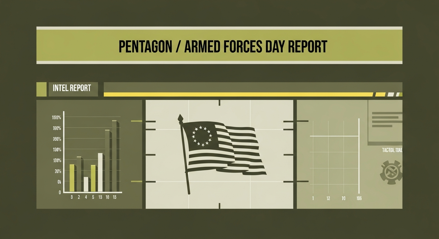 Pentagon Marks Armed Forces Day With Special Flag
