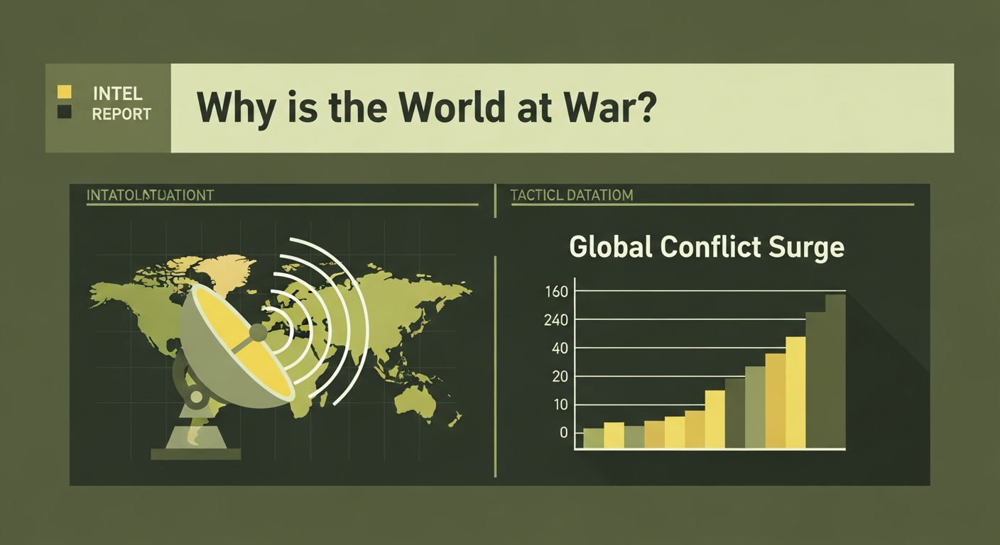 Why is the World at War? NPR Explores the Post-WWII Surge in Global Conflict